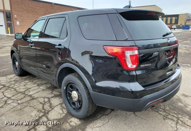 image for item NO9994 2016 Ford Explorer Police Interceptor SUV
