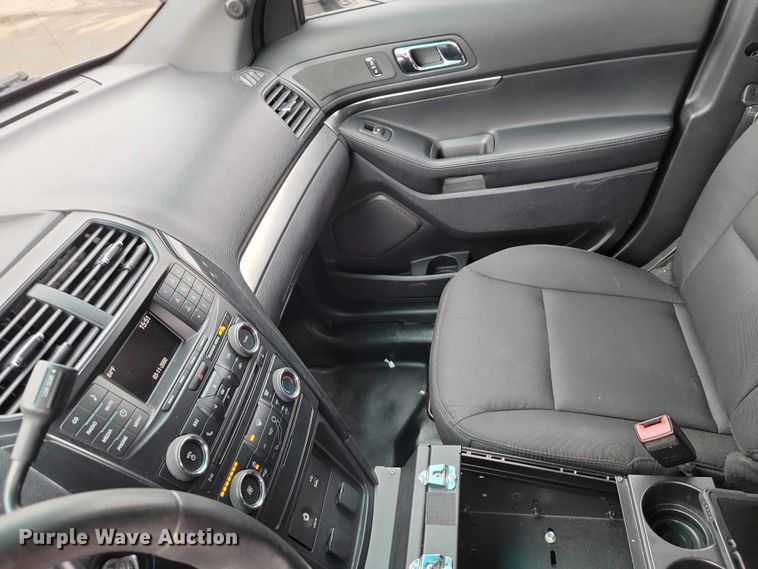 image for item NO9994 2016 Ford Explorer Police Interceptor SUV