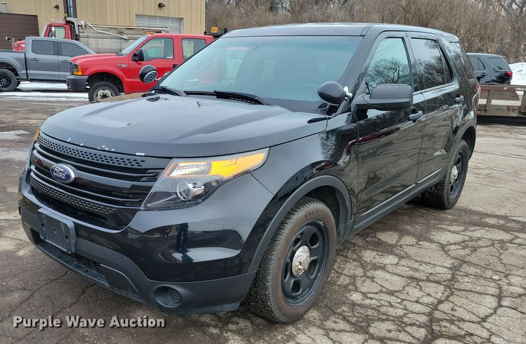 image for item NO9995 2013 Ford Explorer Police Interceptor SUV