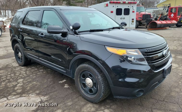 image for item NO9995 2013 Ford Explorer Police Interceptor SUV