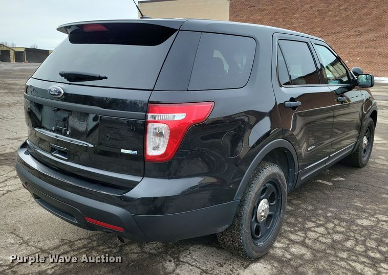 image for item NO9995 2013 Ford Explorer Police Interceptor SUV
