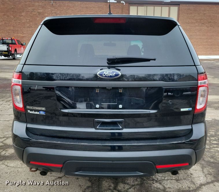 image for item NO9995 2013 Ford Explorer Police Interceptor SUV