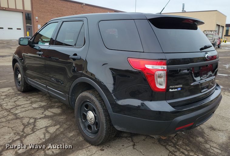 image for item NO9995 2013 Ford Explorer Police Interceptor SUV