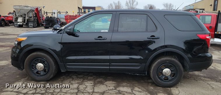image for item NO9995 2013 Ford Explorer Police Interceptor SUV