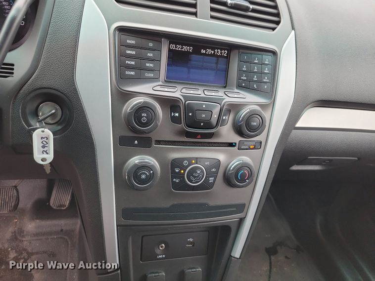 image for item NO9995 2013 Ford Explorer Police Interceptor SUV