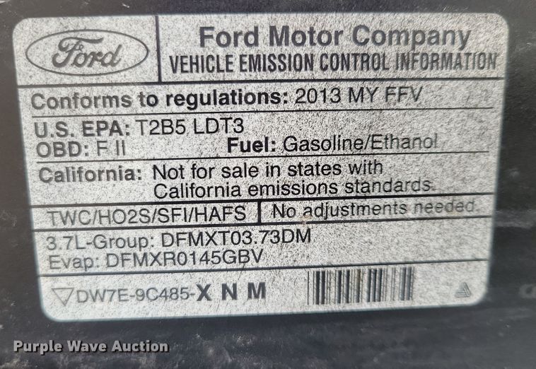 image for item NO9995 2013 Ford Explorer Police Interceptor SUV