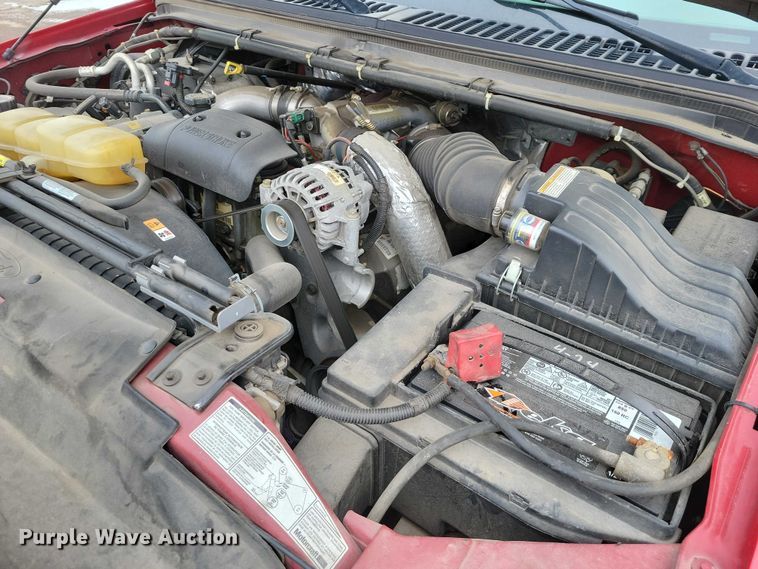 image for item NO9998 2000 Ford F450 Super Duty XL Crew Cab flatbed truck