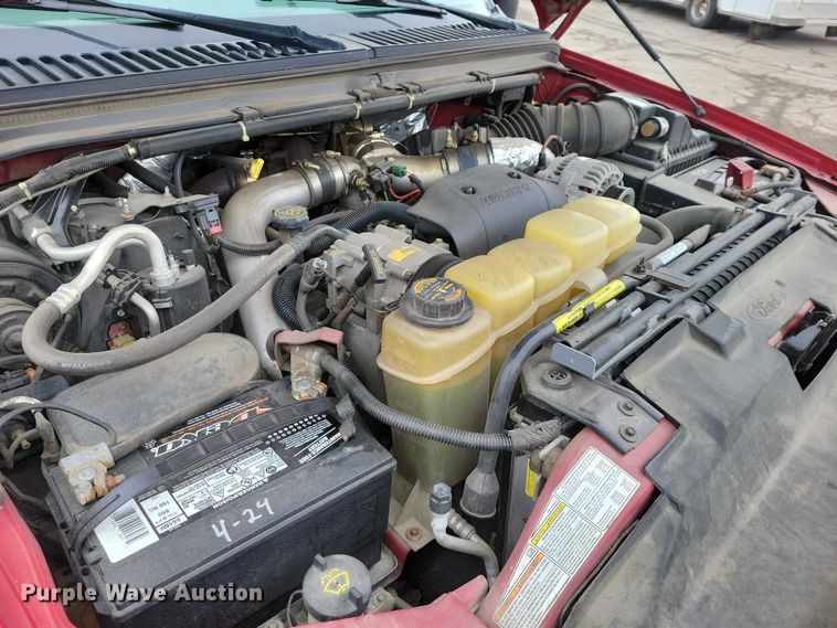 image for item NO9998 2000 Ford F450 Super Duty XL Crew Cab flatbed truck