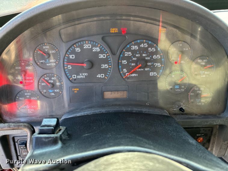 image for item OE9377 2005 International 7600 dump truck