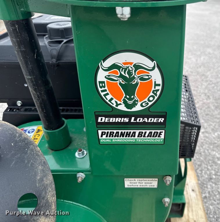 image for item OE9527 Billy Goat DL1801VE debris vacuum