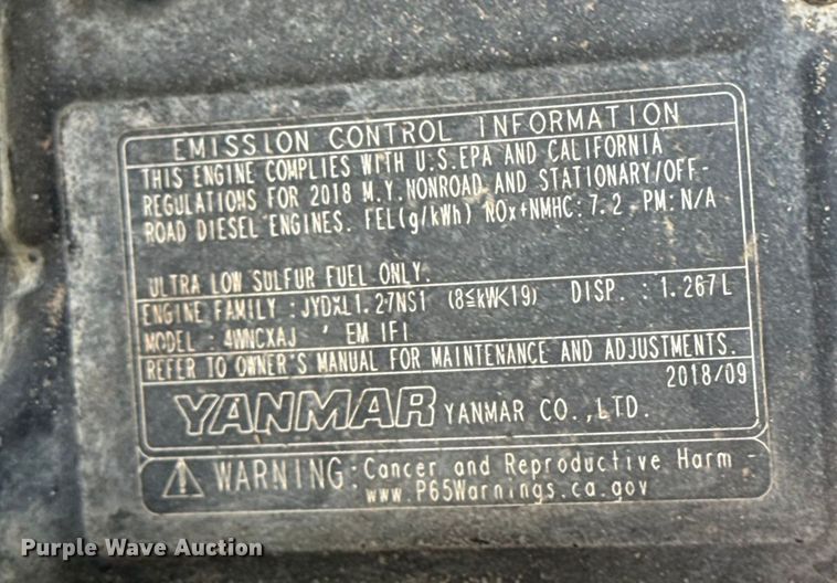 image for item OE9533 2018 John Deere Z994R ZTR lawn mower