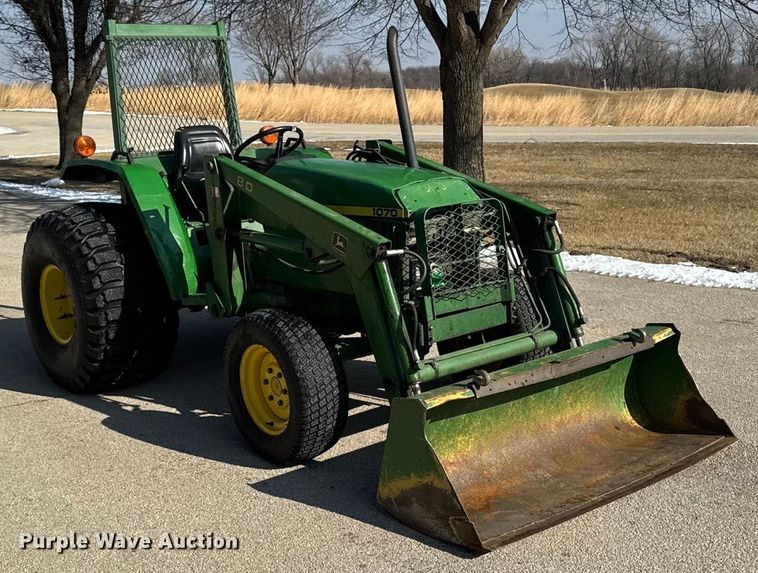 image for item OE9535 John Deere 1070 MFWD tractor