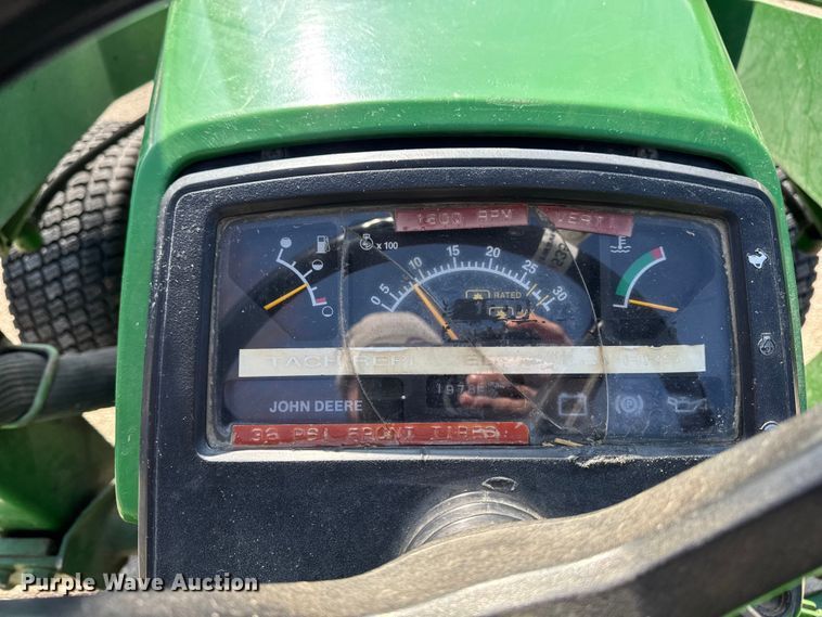 image for item OE9535 John Deere 1070 MFWD tractor