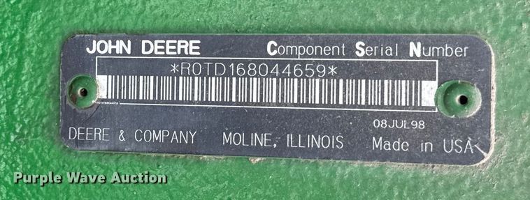 image for item EF2384 1998 John Deere 8200 tractor