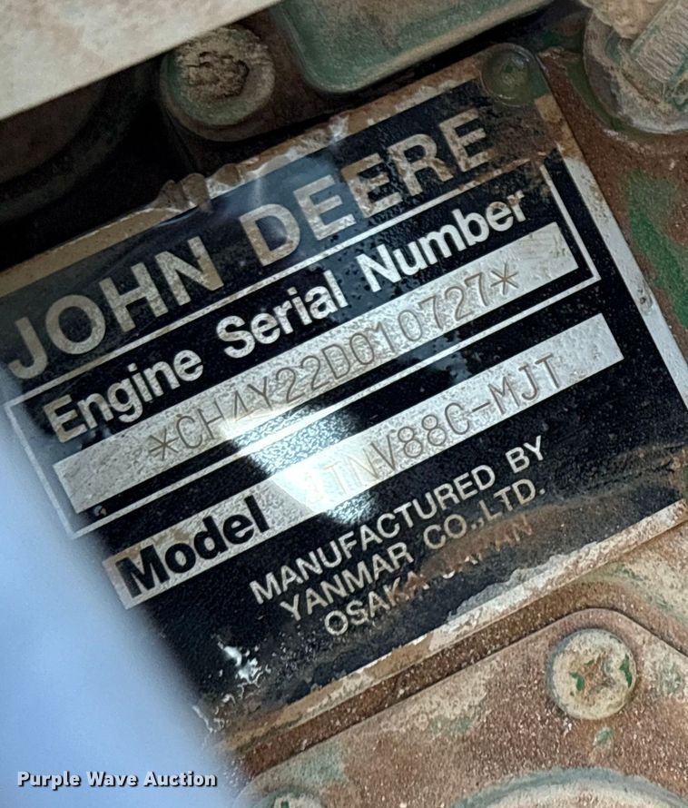 image for item EF6312 2019 John Deere 4044M MFWD tractor