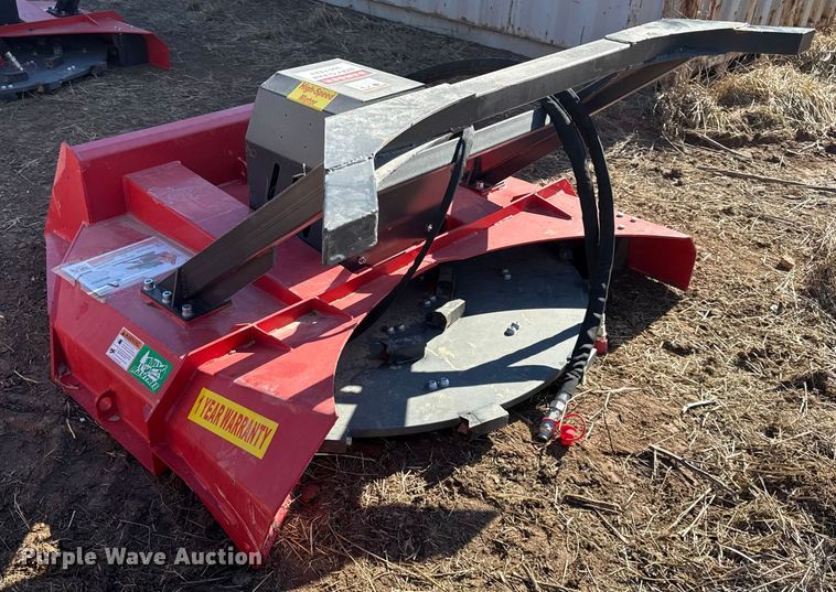 image for item EN0249 2025 Raytree RMDM70 skid steer mulcher