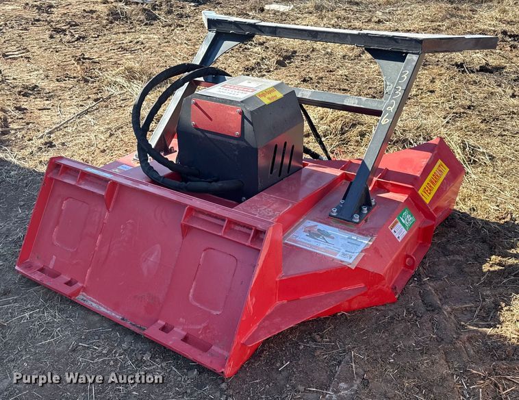 image for item EN0249 2025 Raytree RMDM70 skid steer mulcher