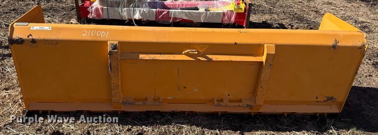 image for item EN0260 Snow pusher SP09 skid steer snow pusher