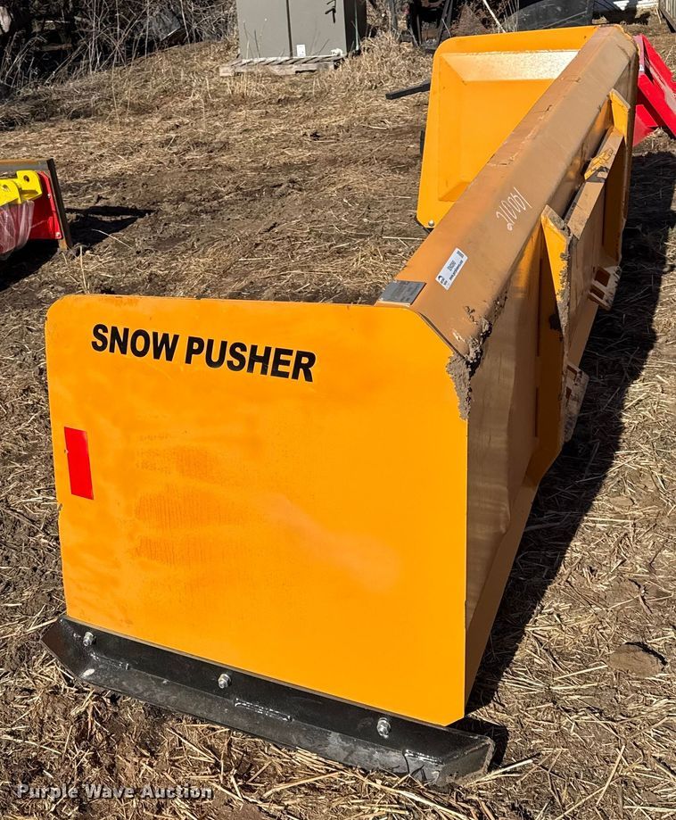 image for item EN0260 Snow pusher SP09 skid steer snow pusher