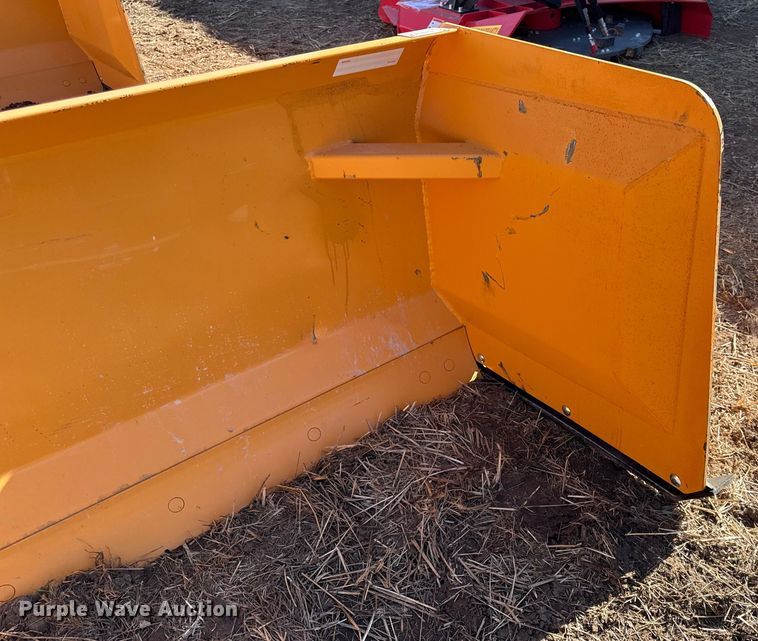 image for item EN0260 Snow pusher SP09 skid steer snow pusher