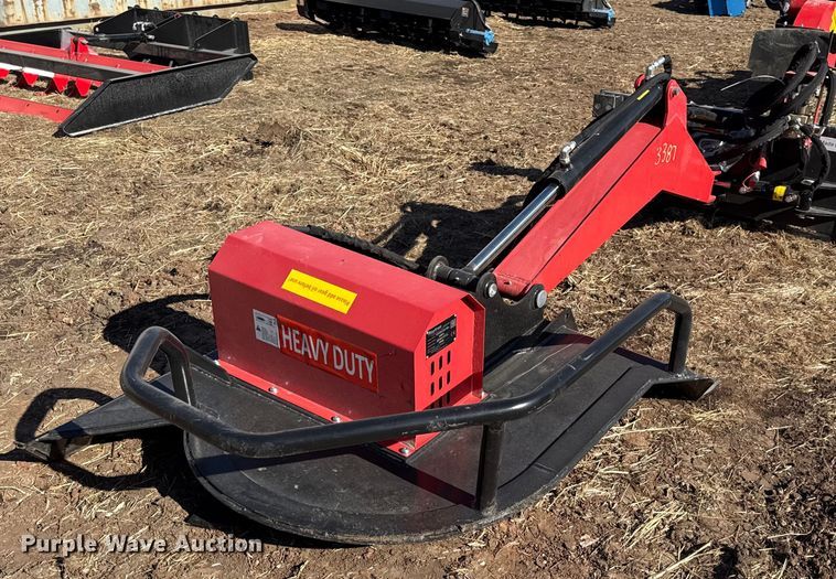 image for item EN0262 2025 Raytree Articulating brush cutter skid steer rotary mower