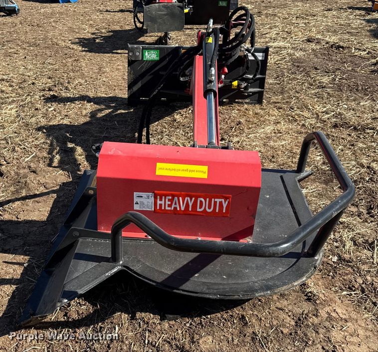 image for item EN0262 2025 Raytree Articulating brush cutter skid steer rotary mower