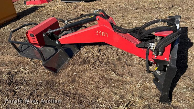 image for item EN0262 2025 Raytree Articulating brush cutter skid steer rotary mower