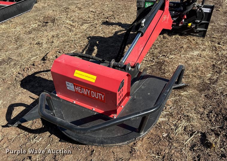 image for item EN0262 2025 Raytree Articulating brush cutter skid steer rotary mower