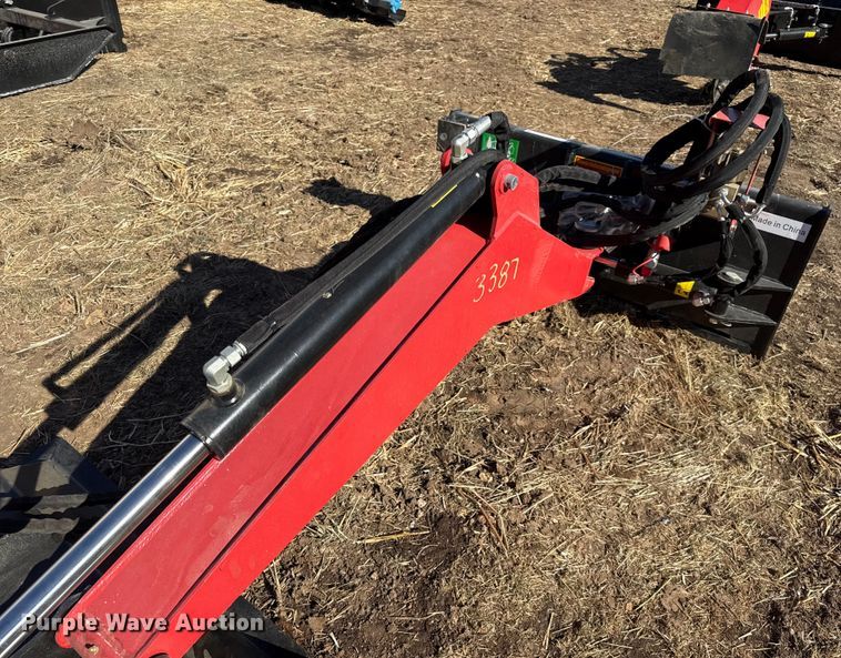 image for item EN0262 2025 Raytree Articulating brush cutter skid steer rotary mower