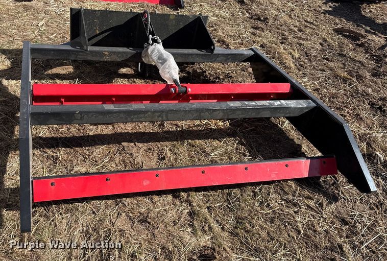 image for item EN0268 2025 Giyi FR70 skid steer land leveler