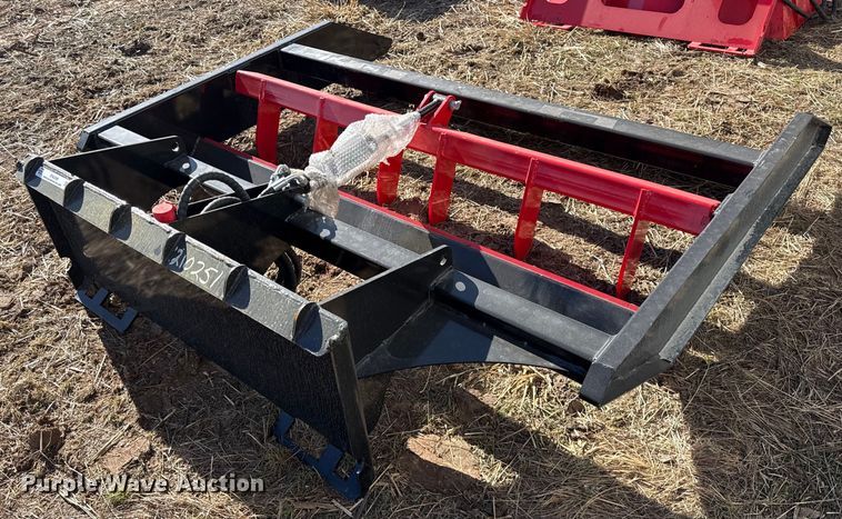 image for item EN0268 2025 Giyi FR70 skid steer land leveler