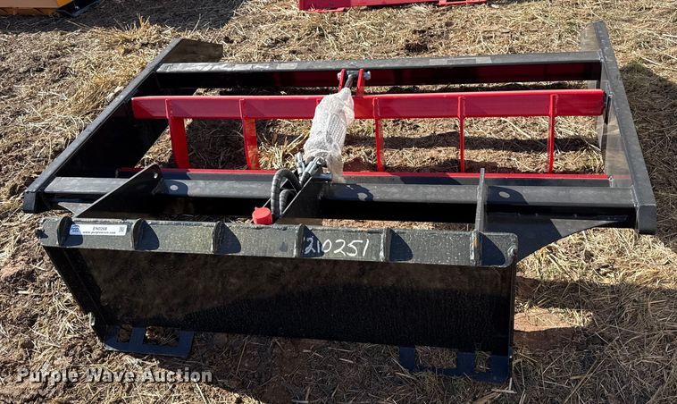 image for item EN0268 2025 Giyi FR70 skid steer land leveler