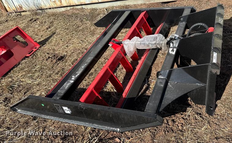 image for item EN0268 2025 Giyi FR70 skid steer land leveler