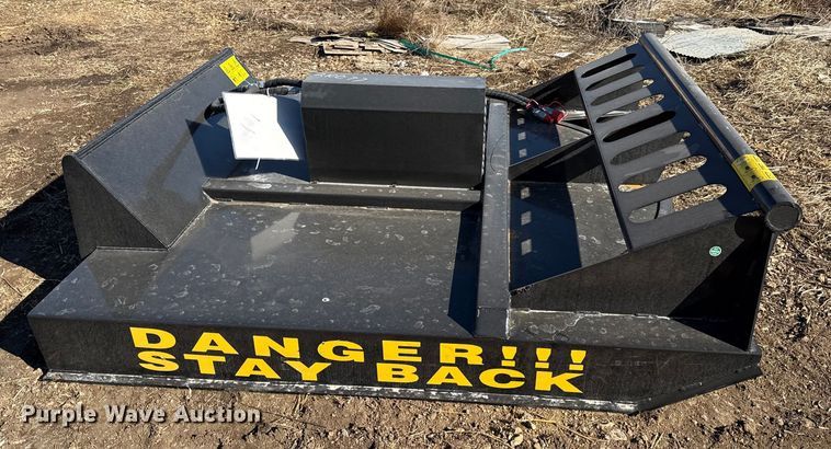 image for item EN0277 2025 Mower King skid steer brush mower