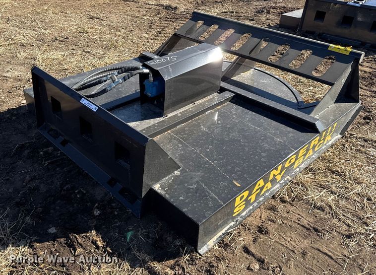 image for item EN0279 2025 Mower King skid steer brush mower