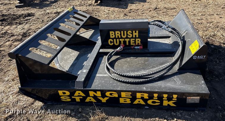 image for item EN0279 2025 Mower King skid steer brush mower