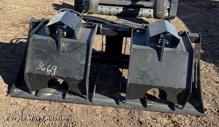 image for item EN0284 2025 Future skid steer grapple bucket