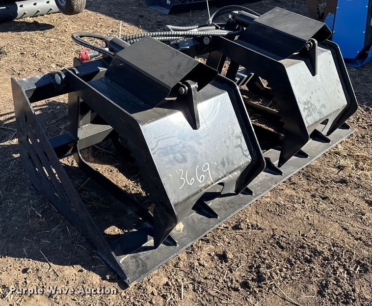 image for item EN0284 2025 Future skid steer grapple bucket