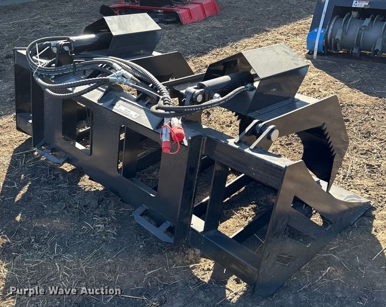 image for item EN0284 2025 Future skid steer grapple bucket