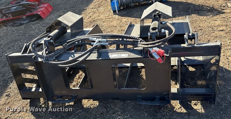 image for item EN0284 2025 Future skid steer grapple bucket