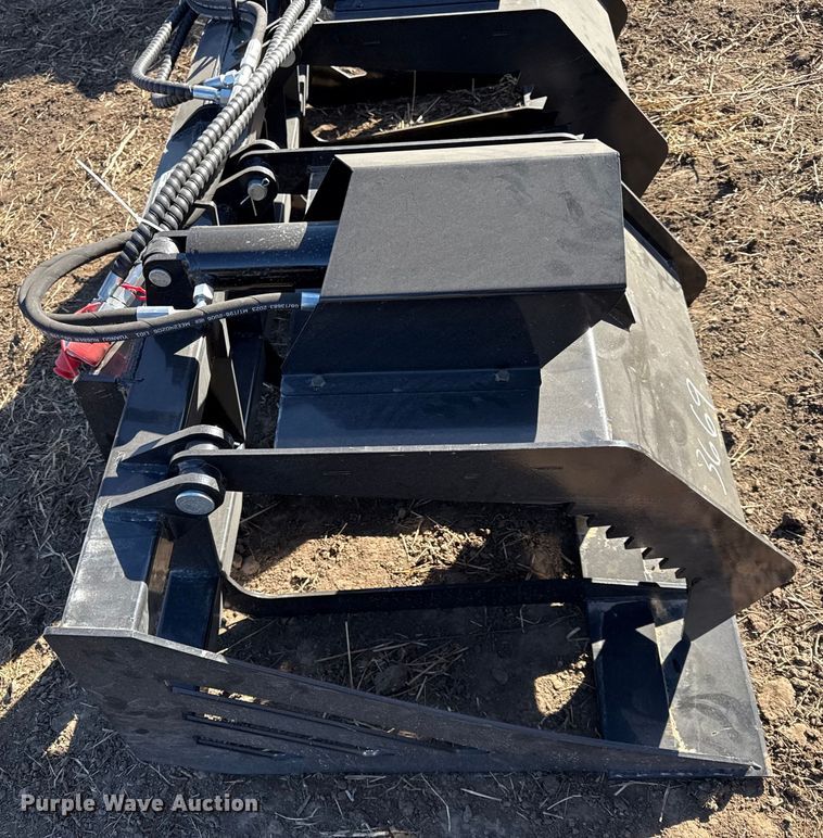 image for item EN0284 2025 Future skid steer grapple bucket