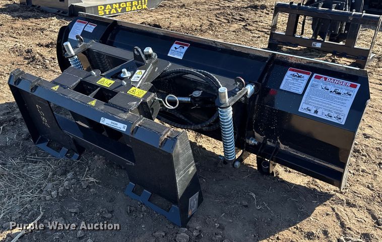 image for item EN0289 2025 Mower King  skid steer dozer blade