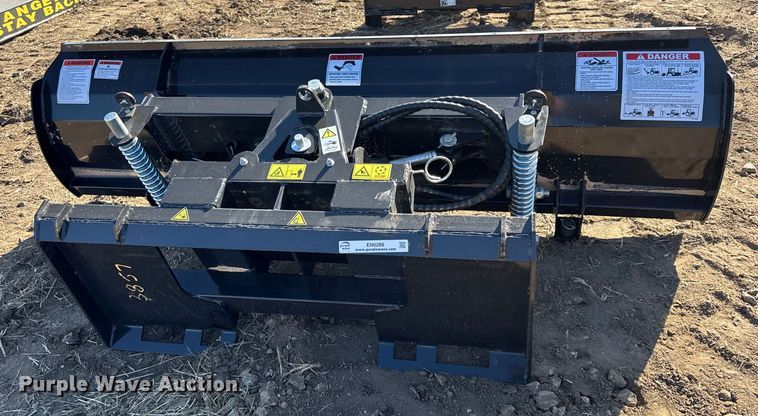image for item EN0289 2025 Mower King  skid steer dozer blade