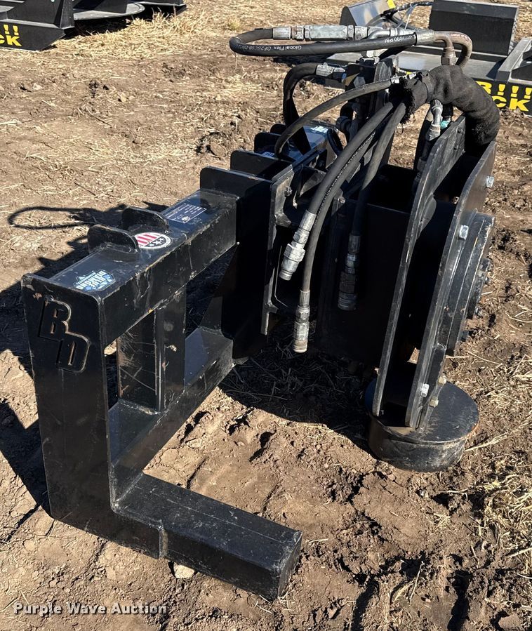 image for item EN0291 Blue Diamond skid steer post driver