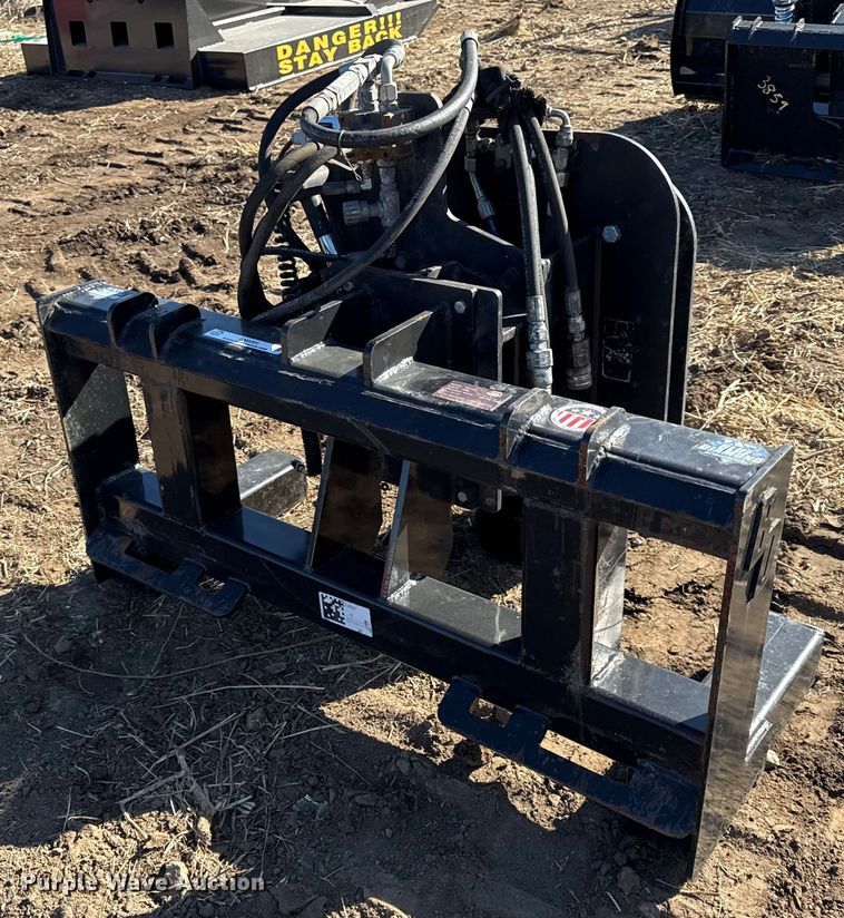 image for item EN0291 Blue Diamond skid steer post driver