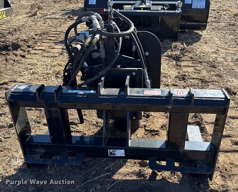 image for item EN0291 Blue Diamond skid steer post driver