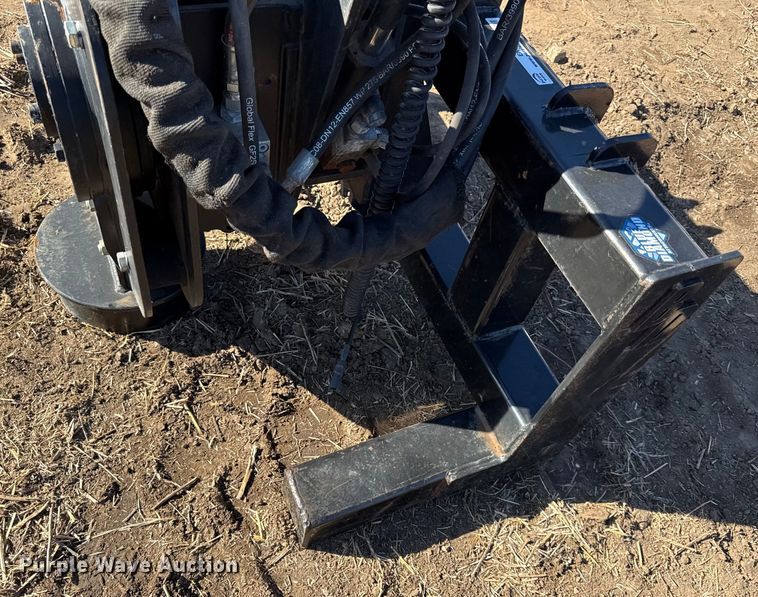 image for item EN0291 Blue Diamond skid steer post driver