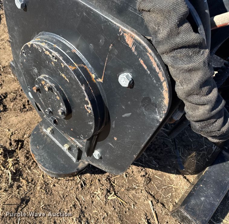 image for item EN0291 Blue Diamond skid steer post driver