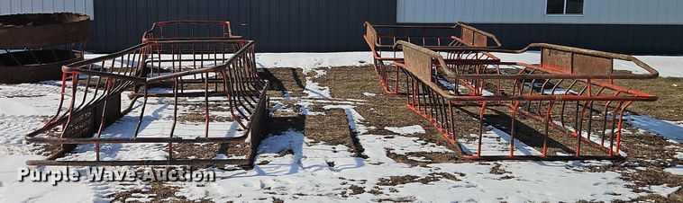 image for item EO4973 (4) Hay Monster round bale feeders