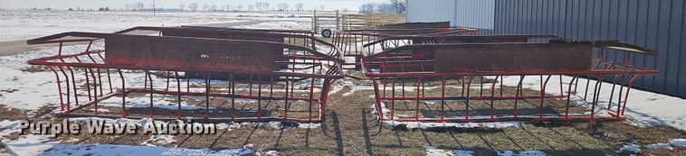 image for item EO4973 (4) Hay Monster round bale feeders